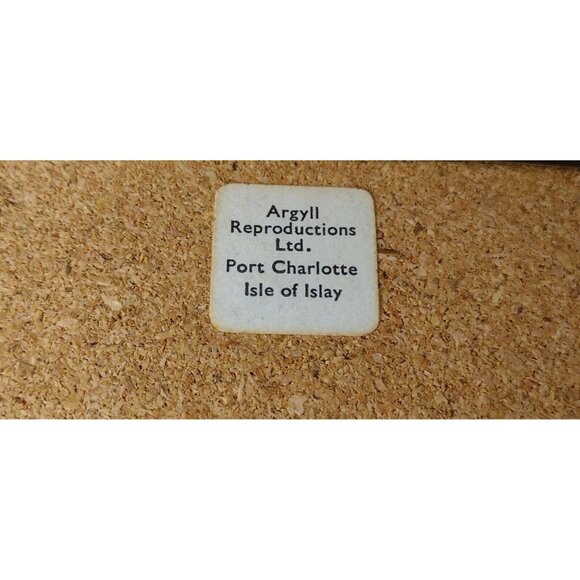 Vintage Mac Intosh Clans 3 Cork Back Placemats Argyll Repro Isle of Islay Tartan - Picture 6 of 6